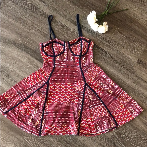 Fire Los Angeles Dresses & Skirts - Aztec skater dress